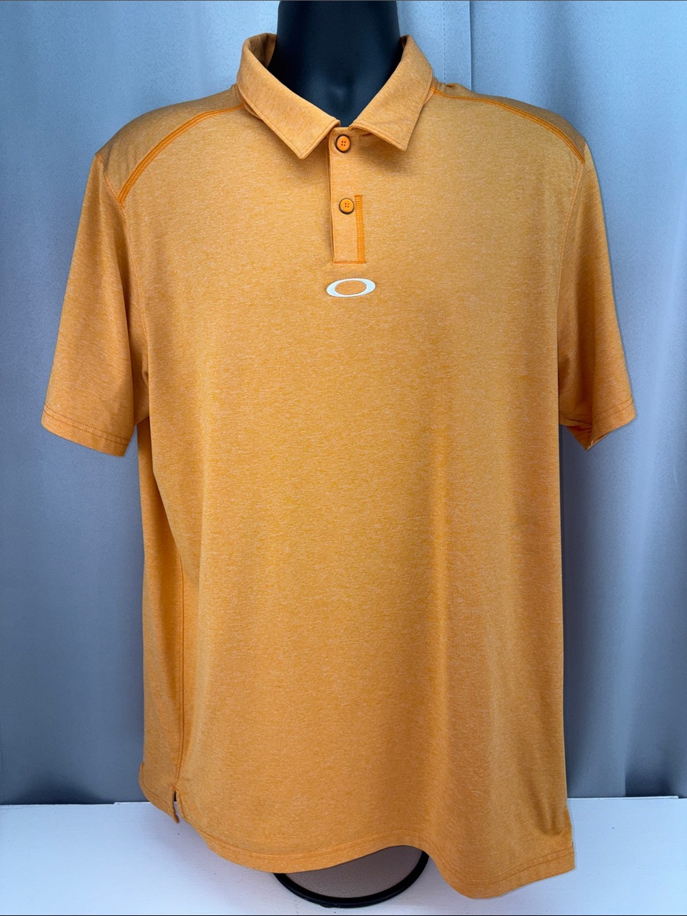 Oakley Polo Mens Large Orange hydrolix